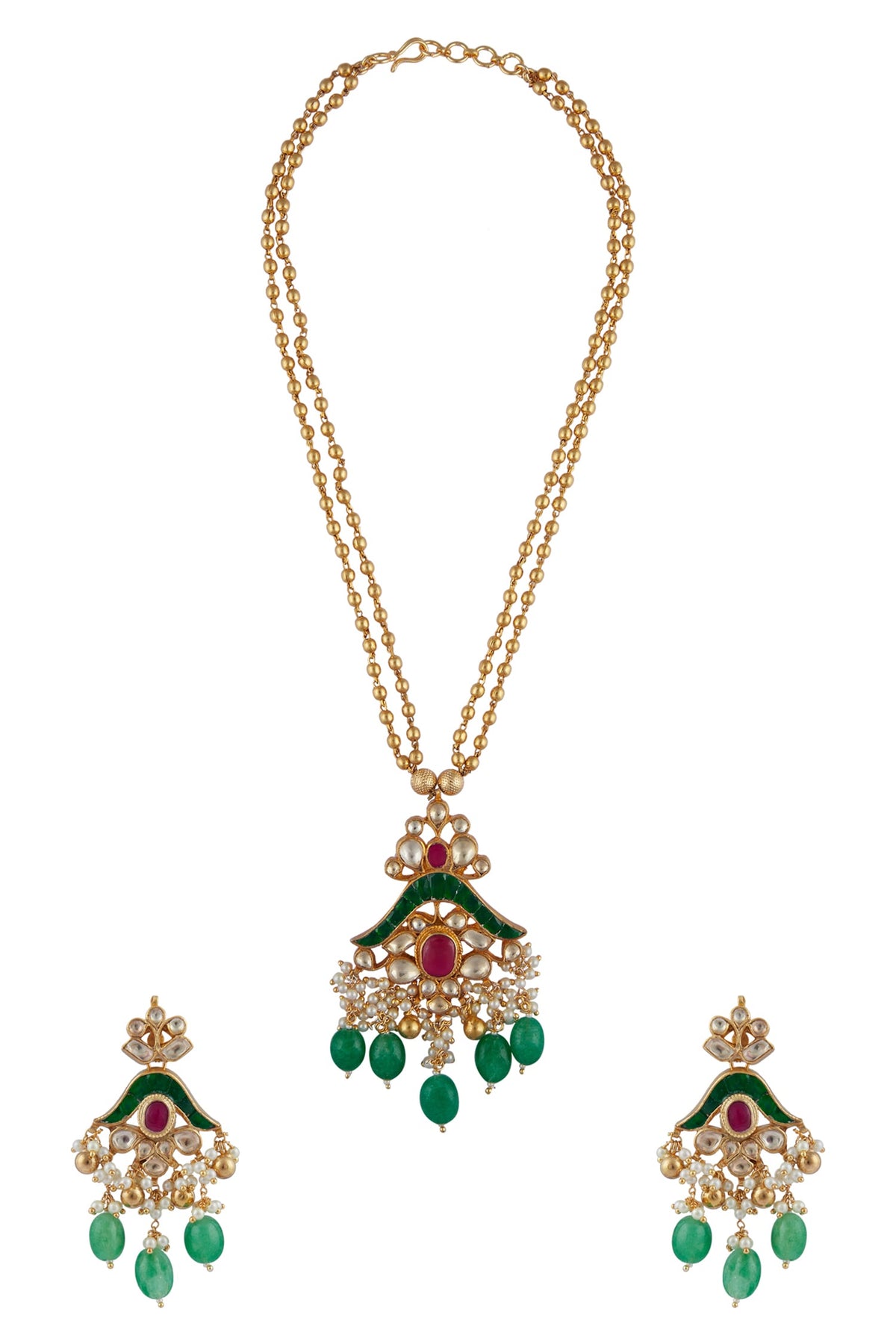 Kundan Necklace Set 