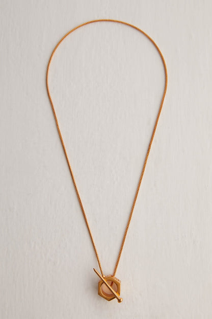 Poppi Bolt-T Pendant Necklace 