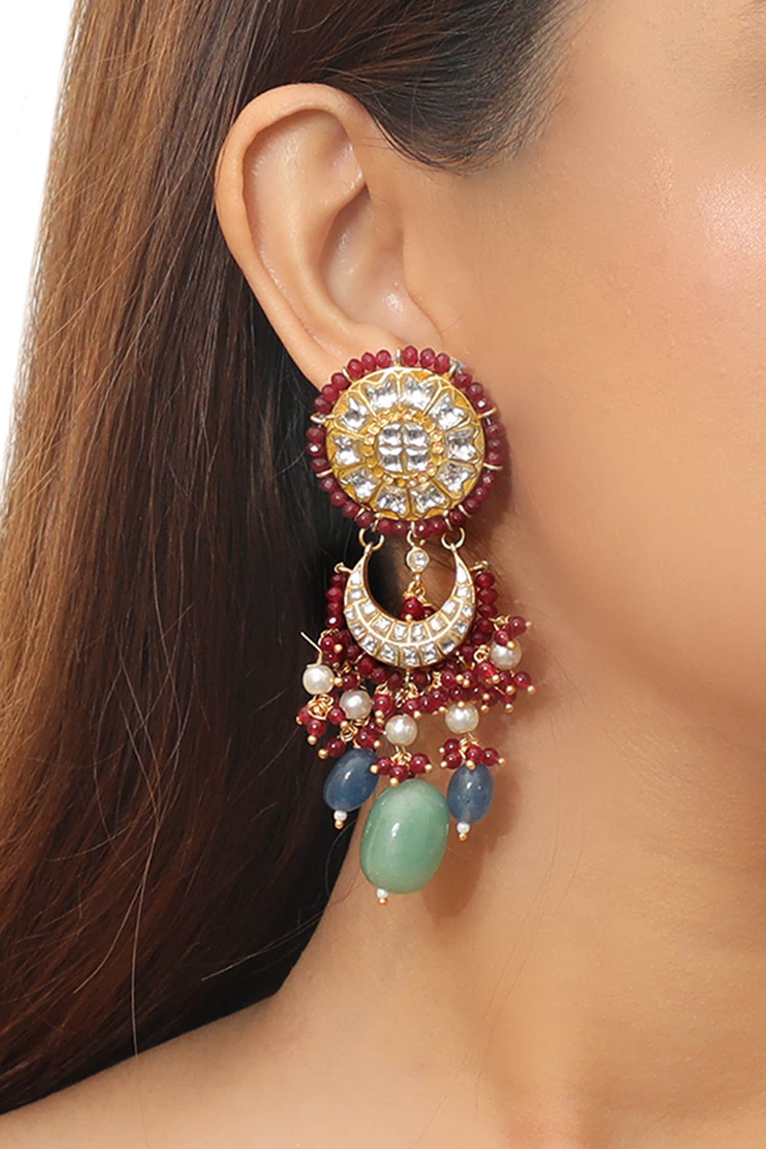Bead Drop Chandbalis 