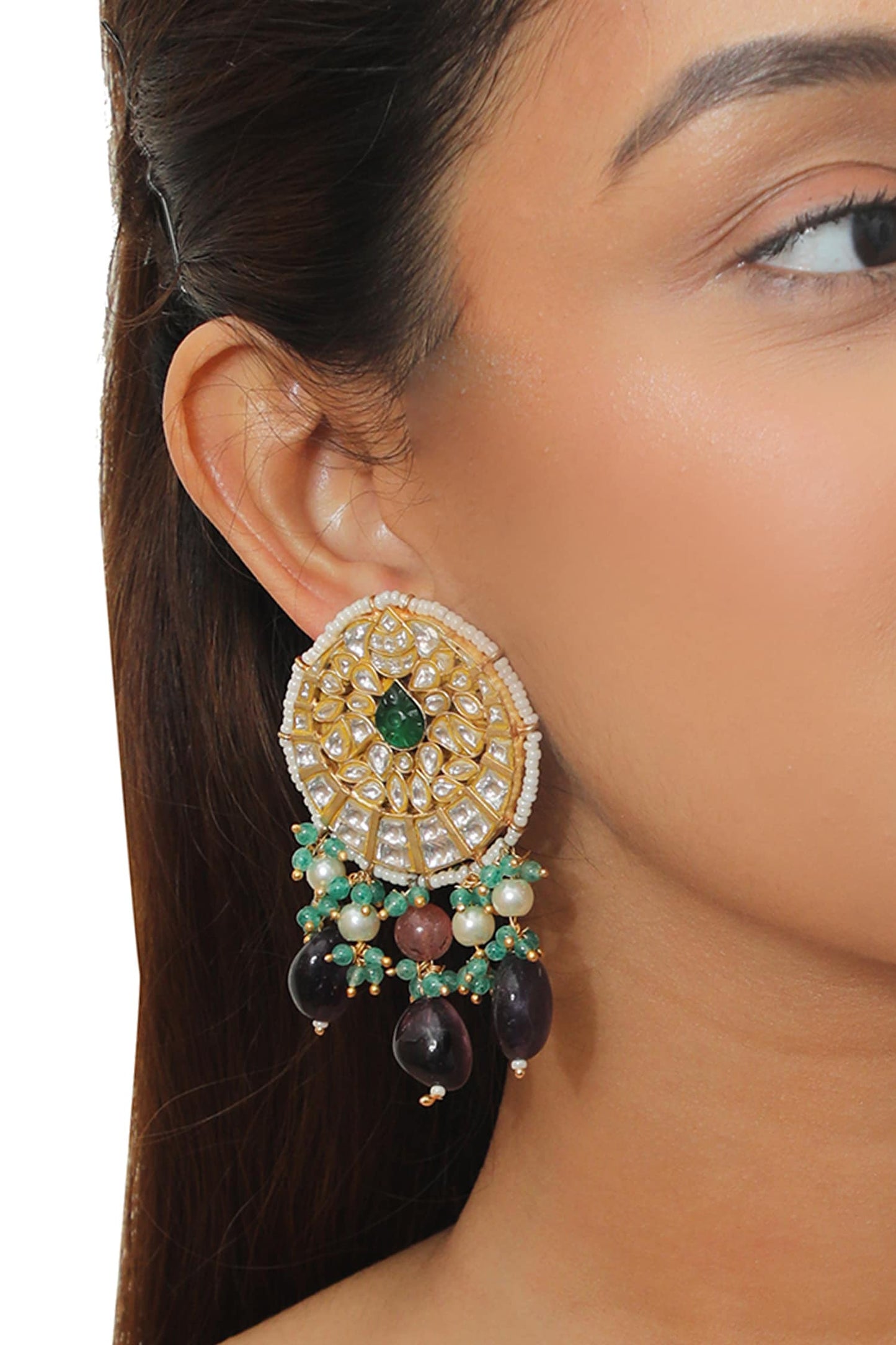 Bead Drop Circular Danglers 
