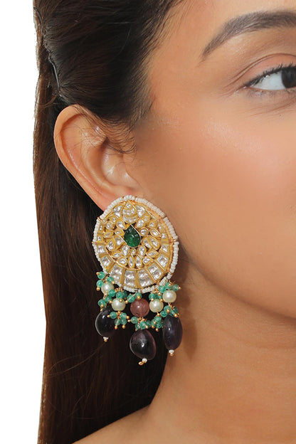 Bead Drop Circular Danglers 