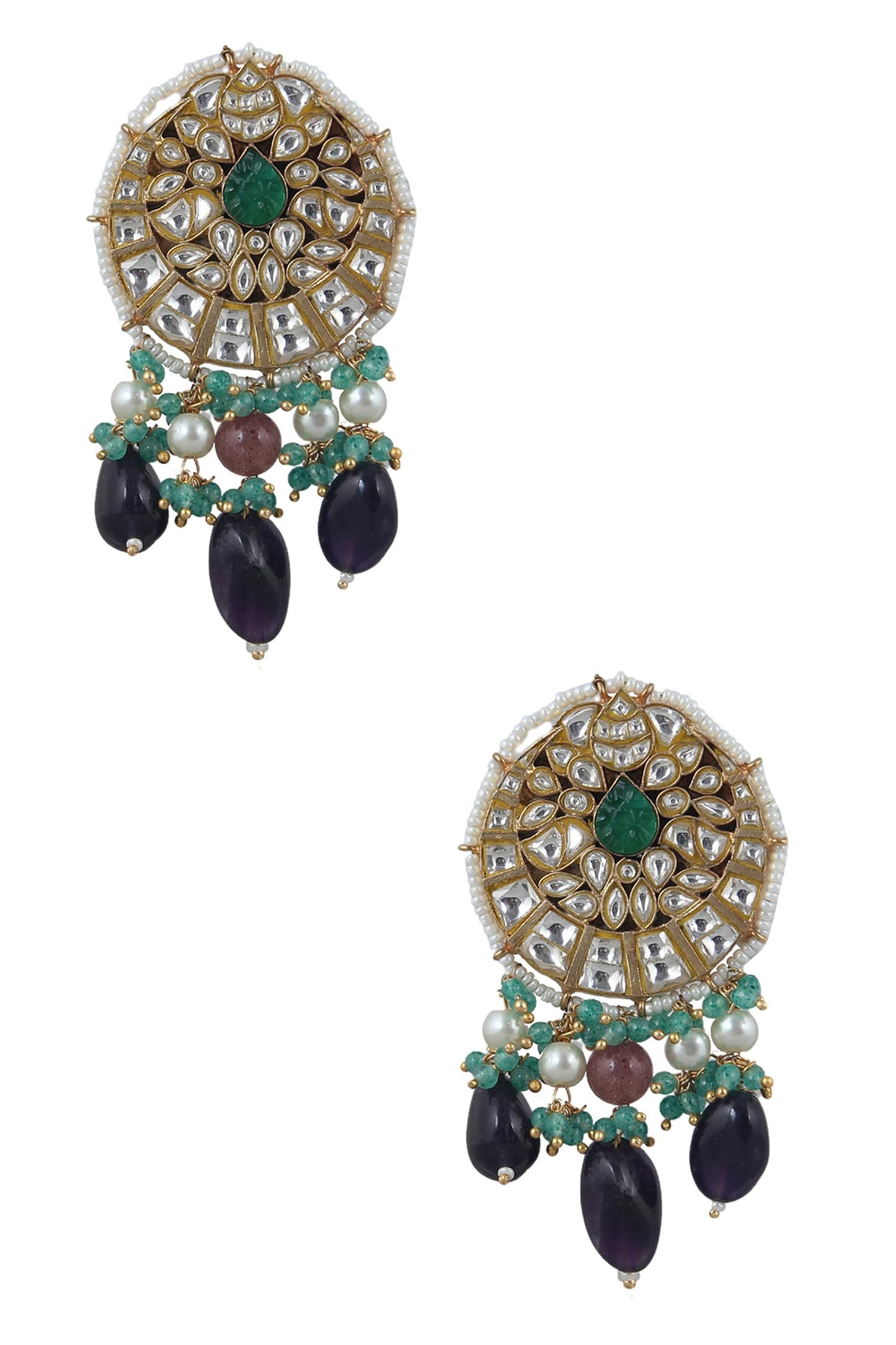 Bead Drop Circular Danglers 