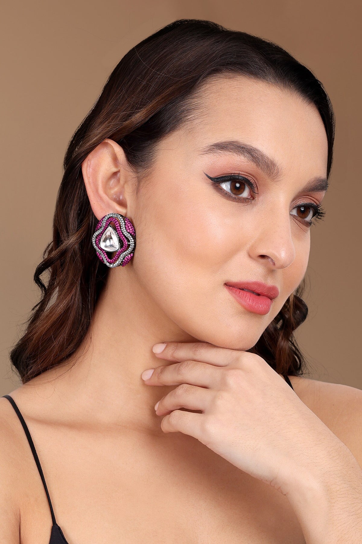Quatrefoil Shaped Earrings 