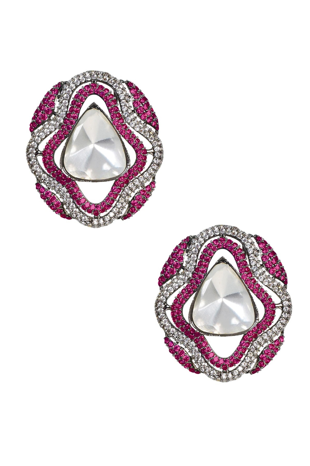 Quatrefoil Shaped Earrings 