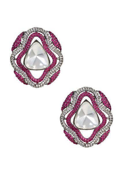 Quatrefoil Shaped Earrings 