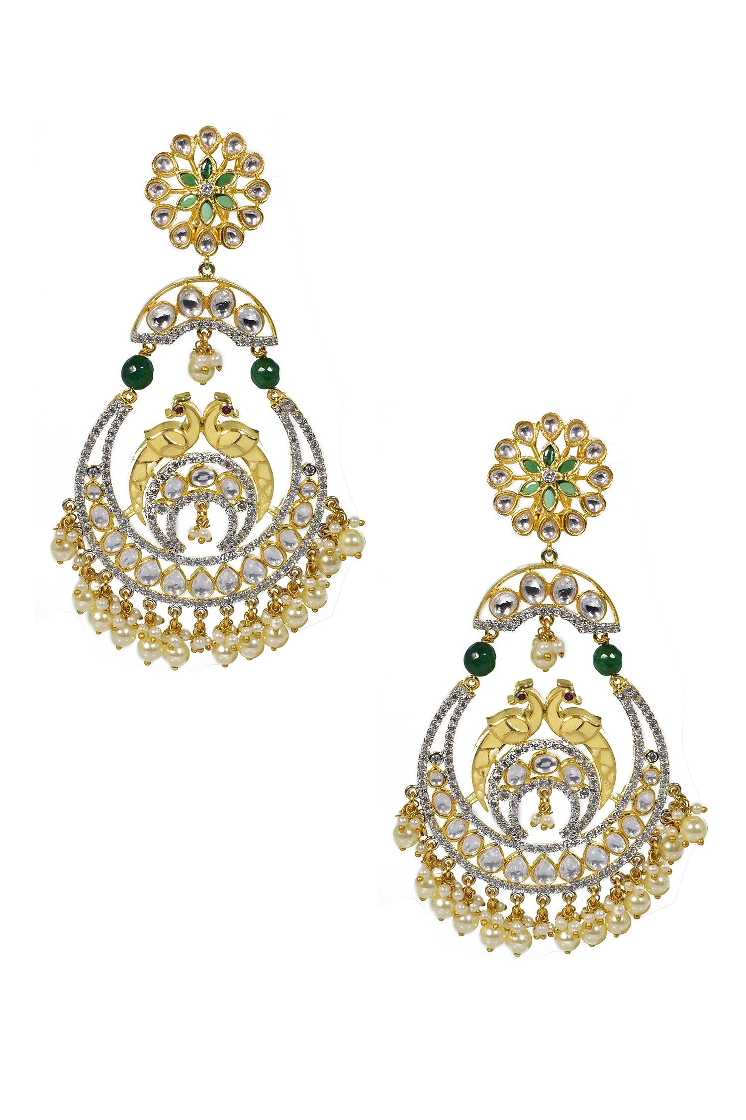 Meena Chandbali Earrings 