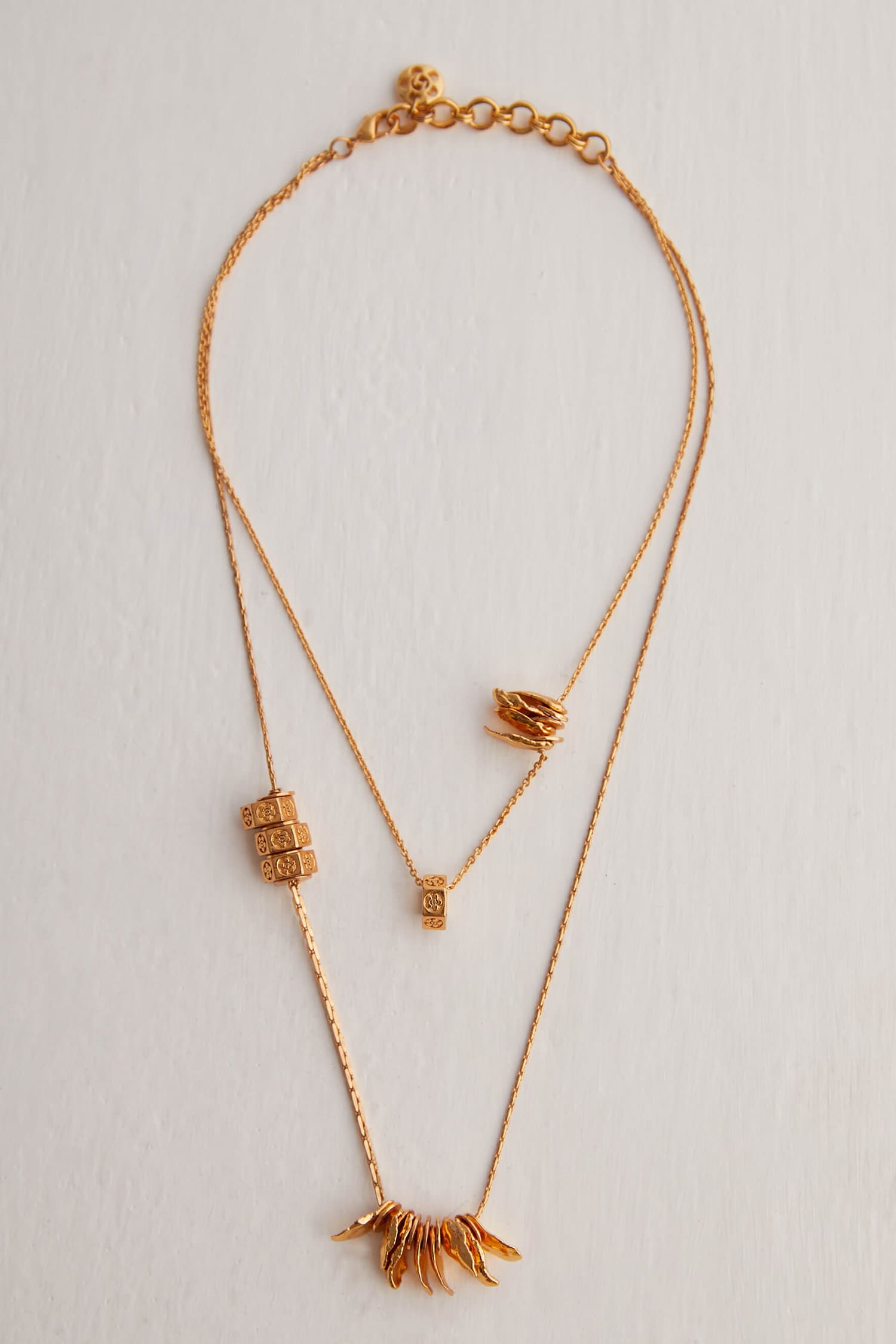 Poppi Bolt Layered Necklace 