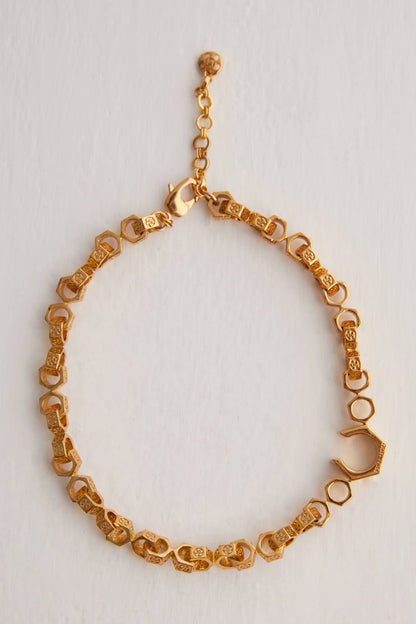 Poppi Bolt Link Necklace 