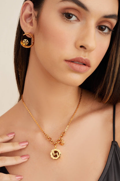 Poppi Quintuple Pendant Necklace 