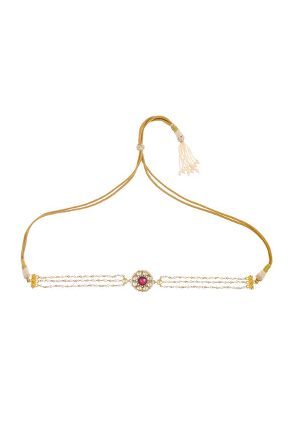 Jadau Floral Choker Necklace 