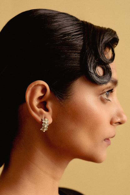 Sweet Magnolia Swarovski Embellished Earrings 