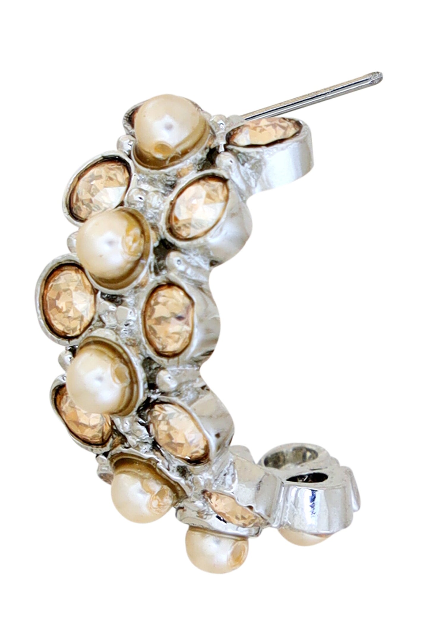 Sweet Magnolia Swarovski Embellished Earrings 