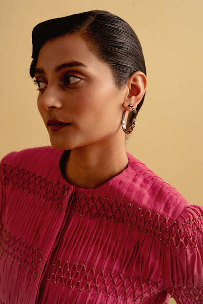 Musky Cedar Circular Shaped Hoops 