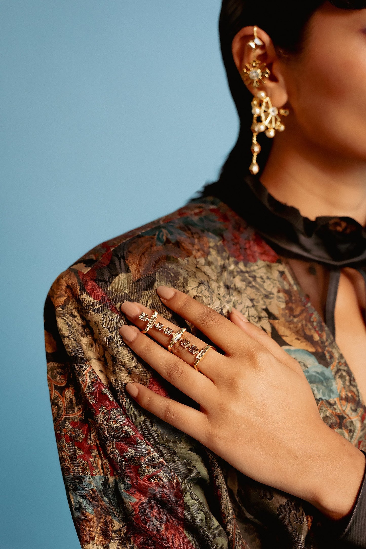 Swarovski Crystal Embellished Ring 