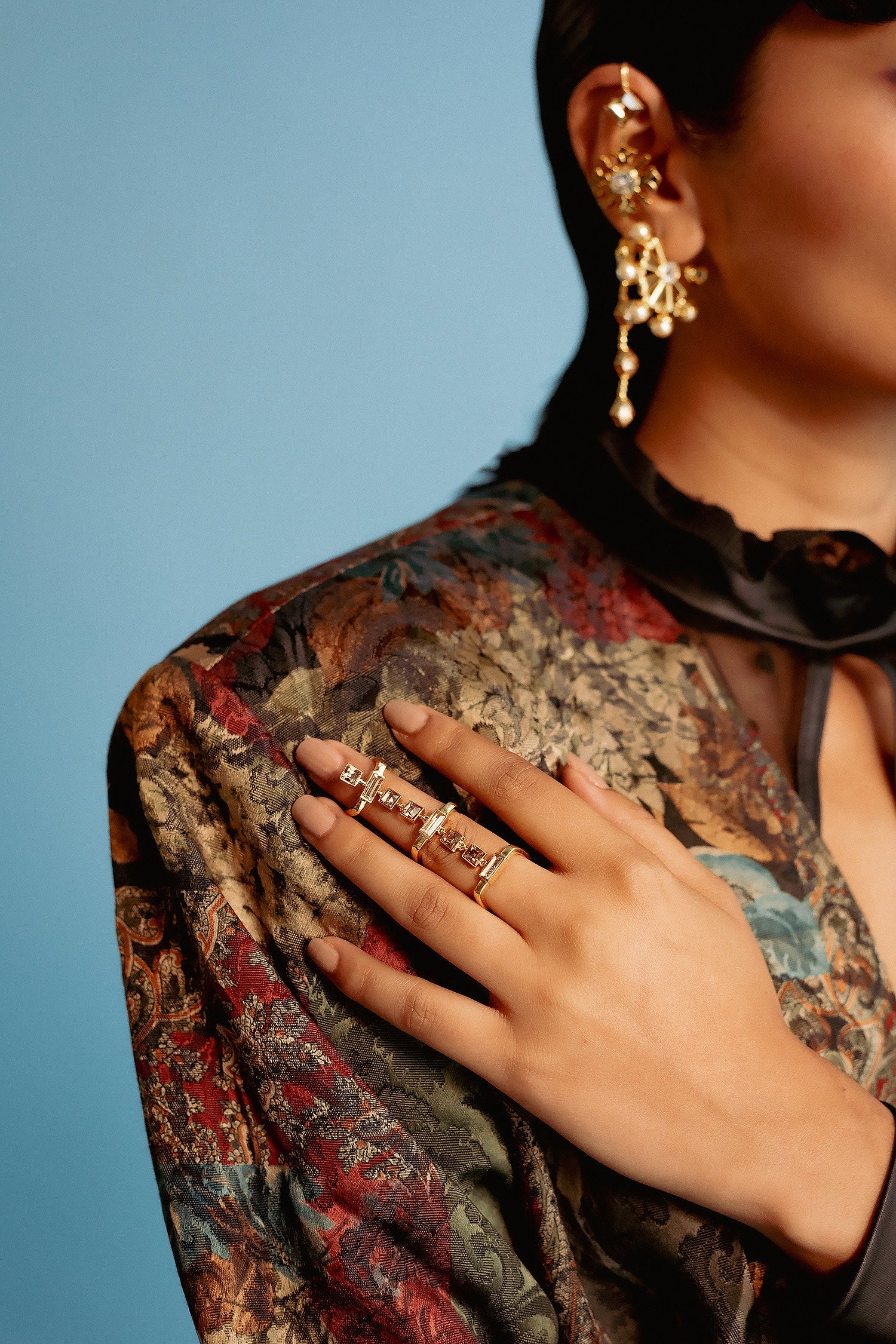 Swarovski Crystal Embellished Ring 