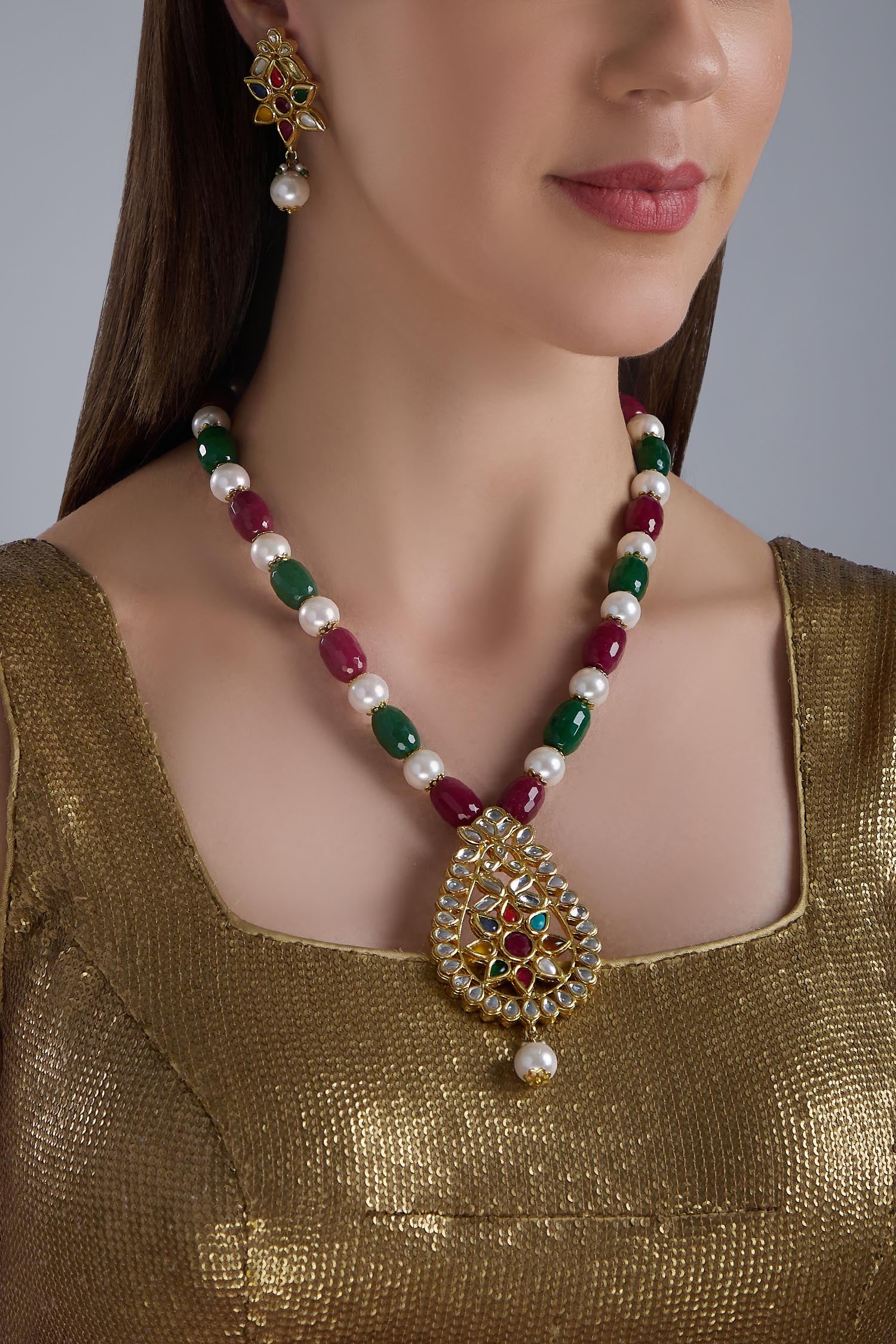 Bead Necklace Set 