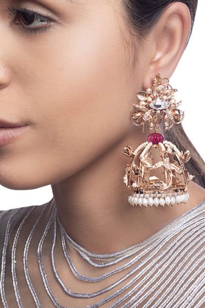 Crystal Dangler Earrings 