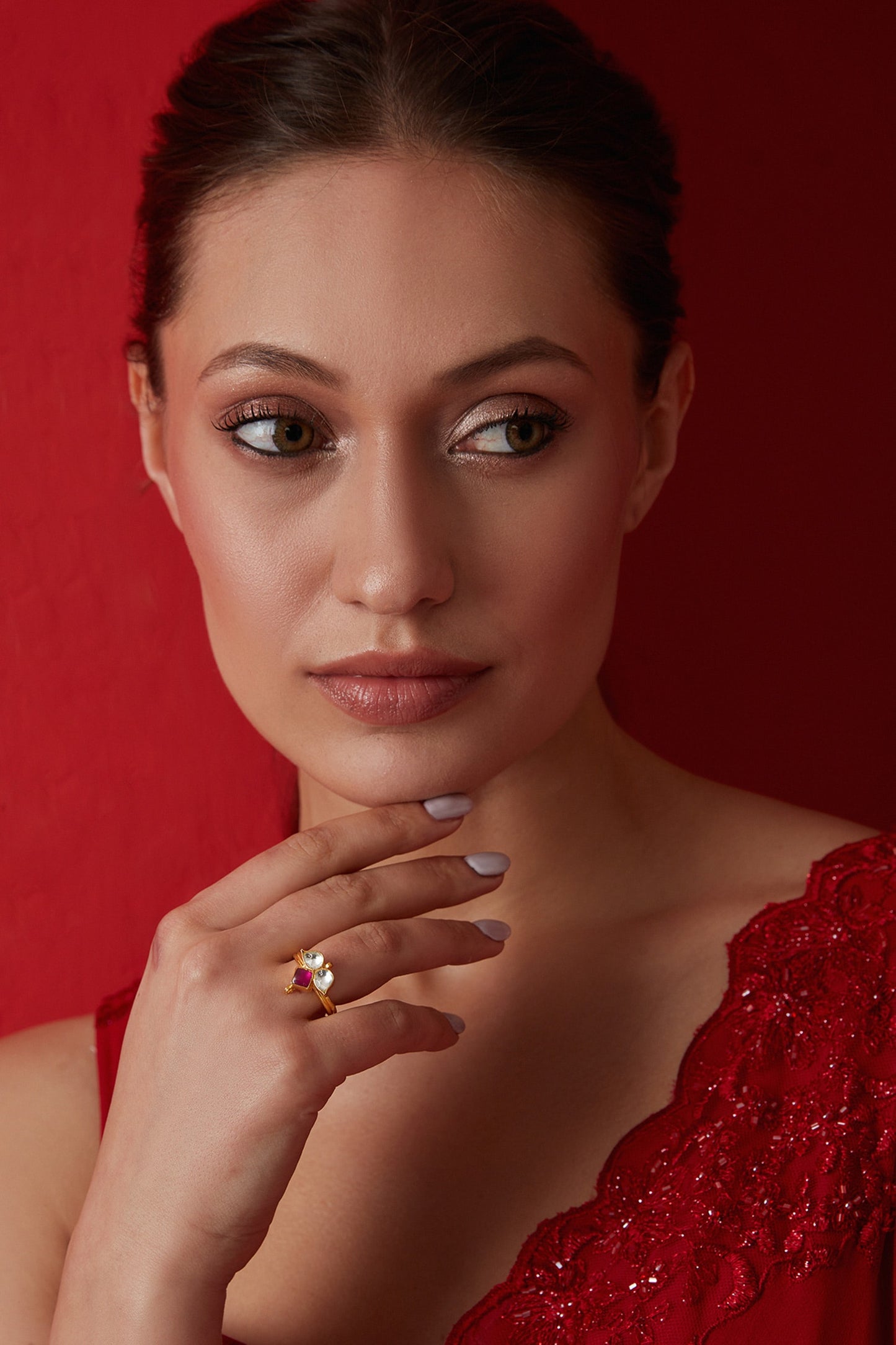 Kundan Ring 