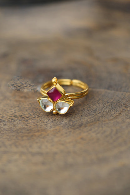 Kundan Ring 