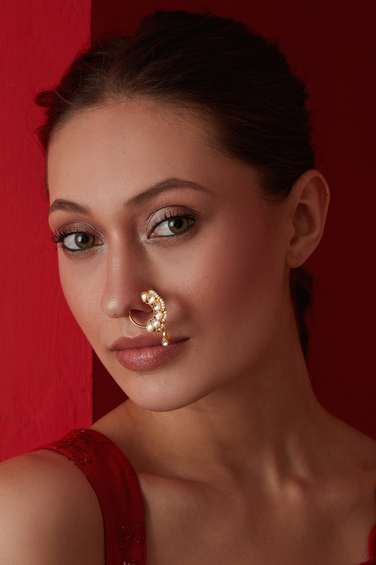 Kundan Nose Pin 