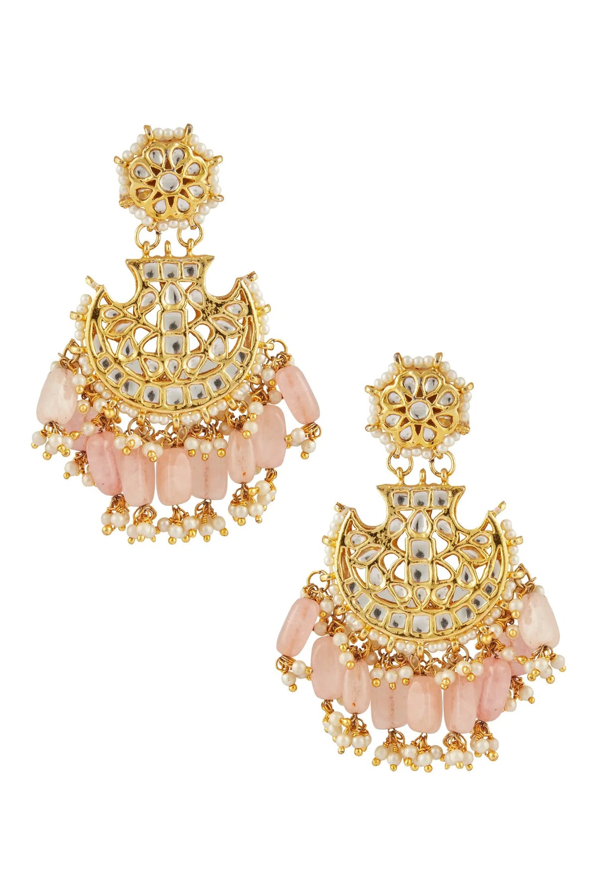 Kundan Studded Chandbalis 