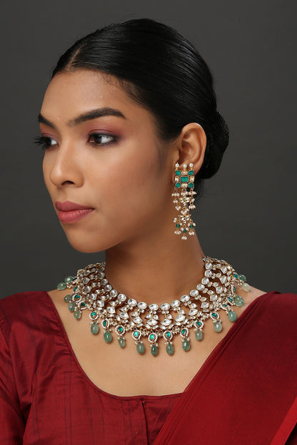 Kundan Necklace Set 