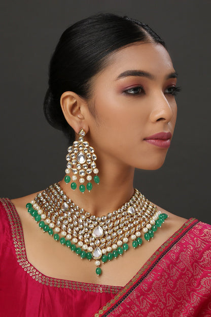 Kundan Necklace Set 
