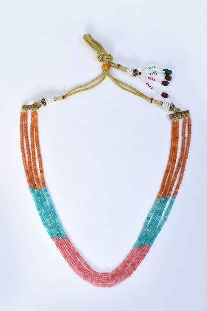Bead Embellished Layered Necklace 