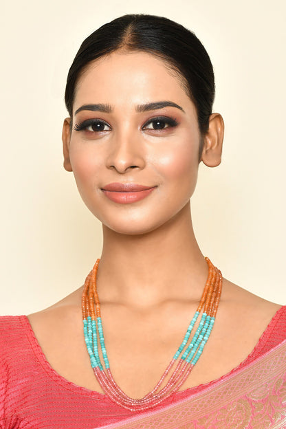 Bead Embellished Layered Necklace 