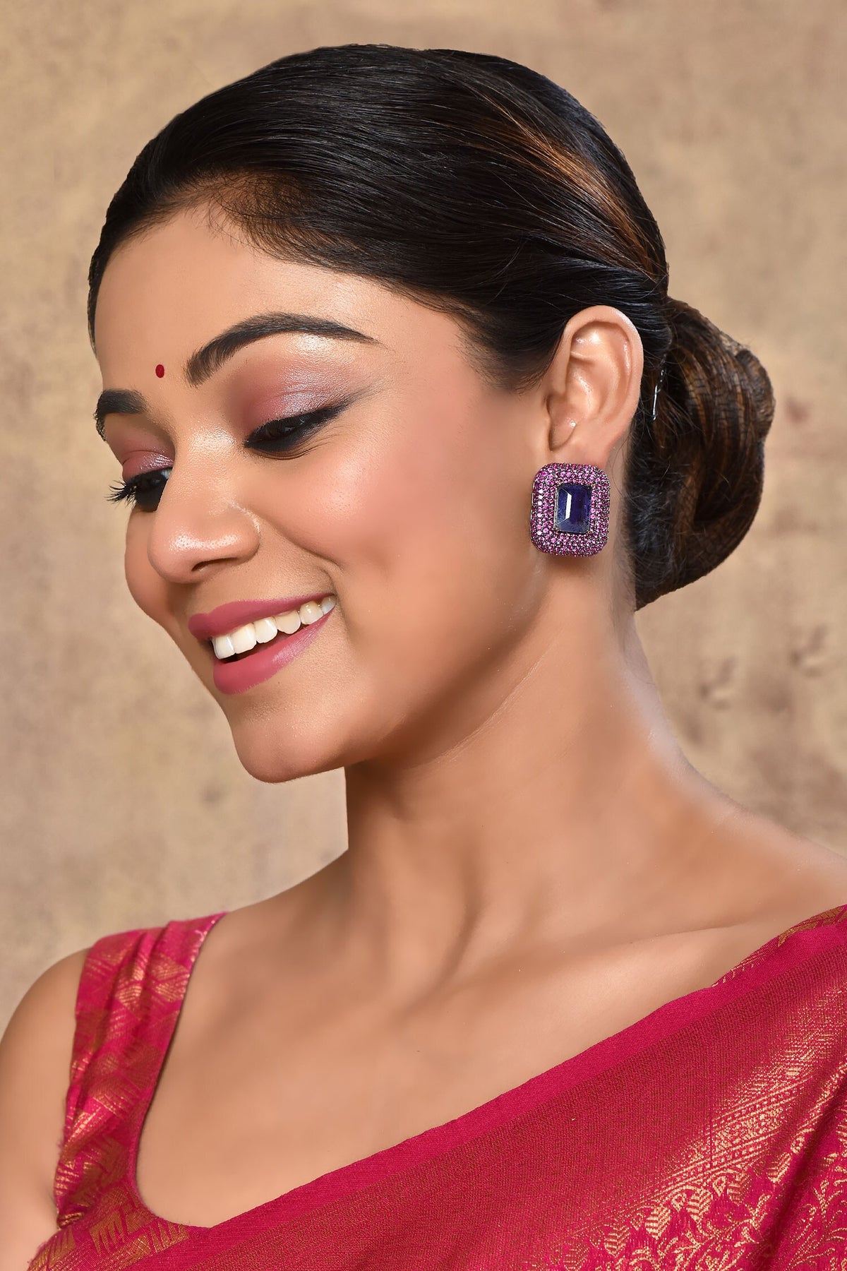 Geometric Shaped Stud Earrings 