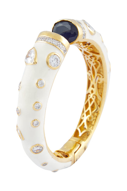 Studded Enamel Kada Single Pc 