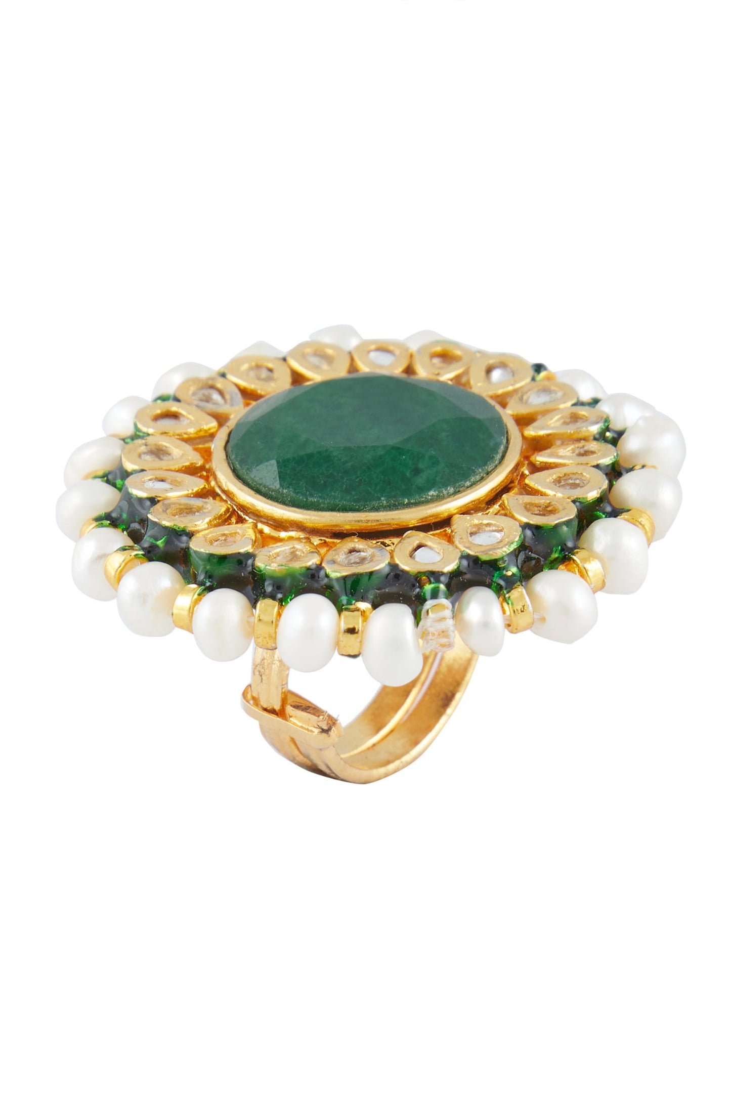 Kundan Studded Ring 