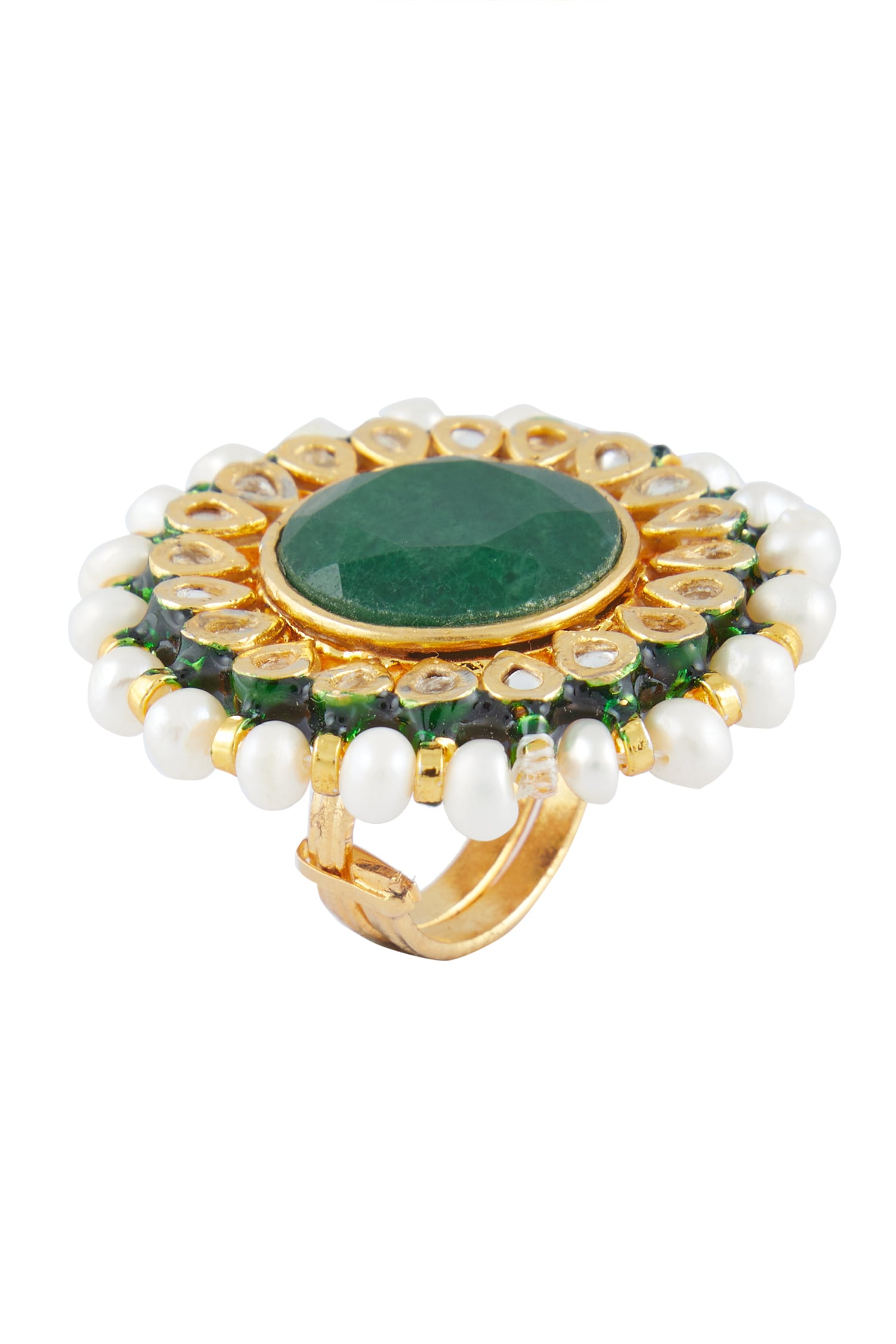 Kundan Studded Ring 
