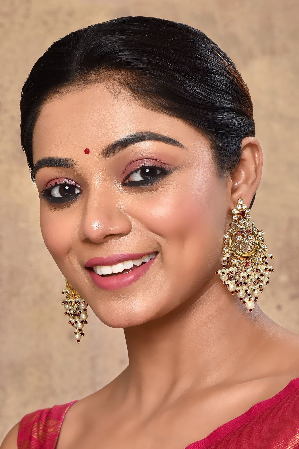 Pearl Drop Dangler Earrings 