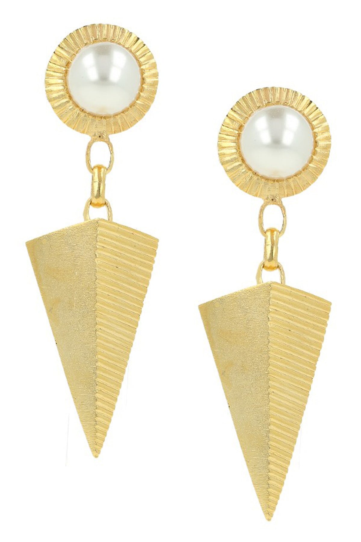 Stone Embellished Earrings 