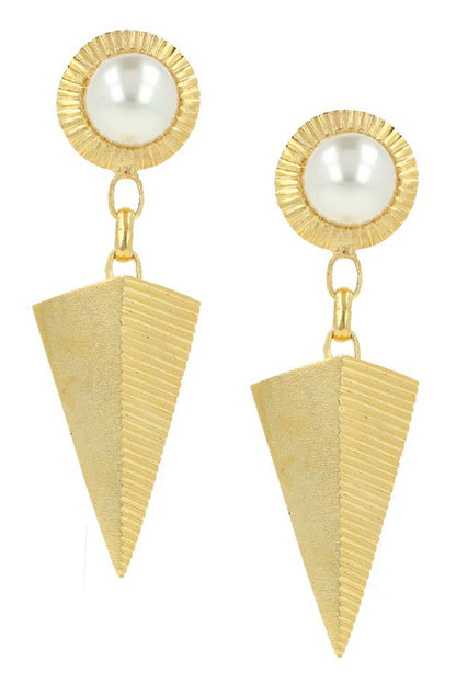 Stone Embellished Earrings 