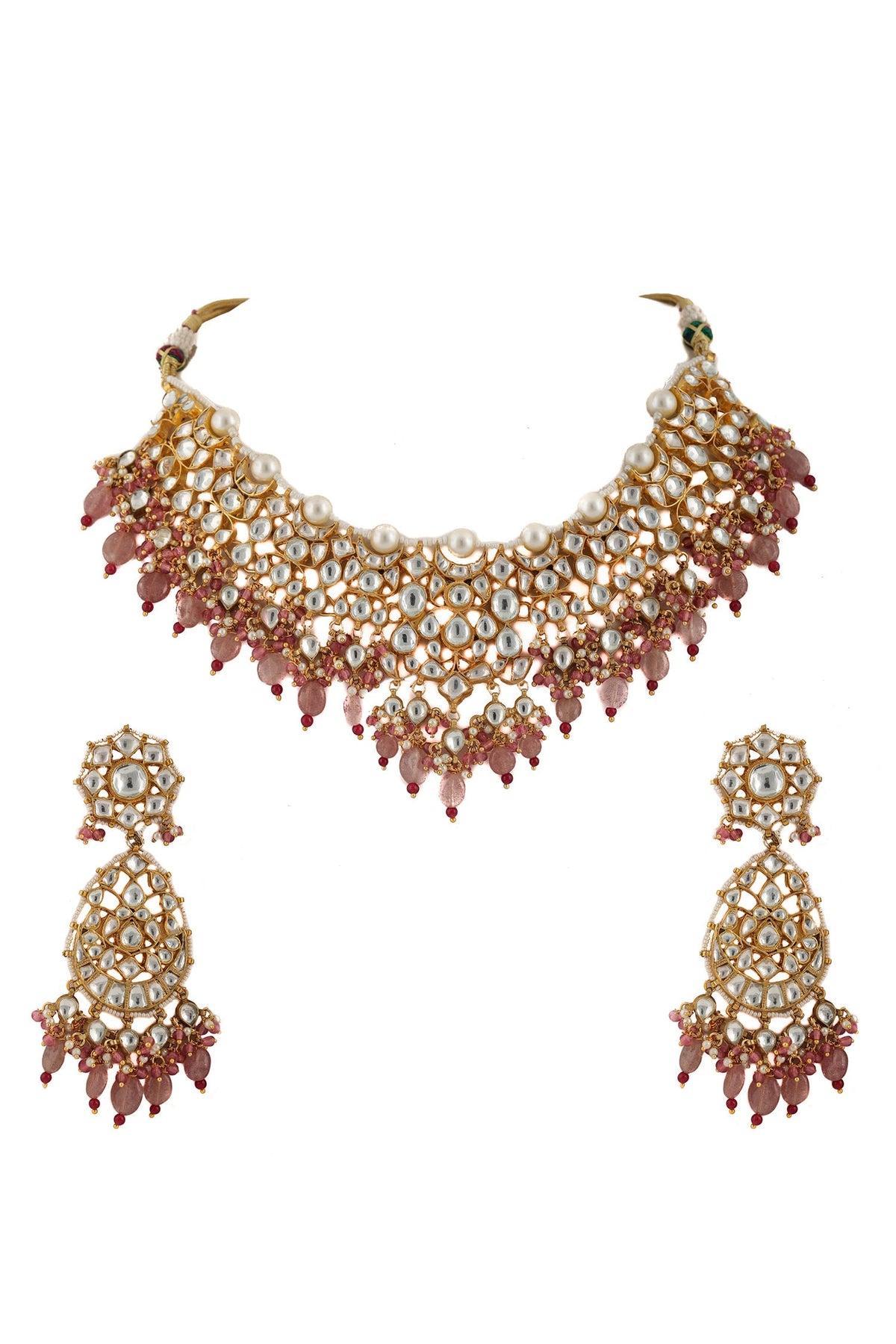 Bead Drop Choker Set 
