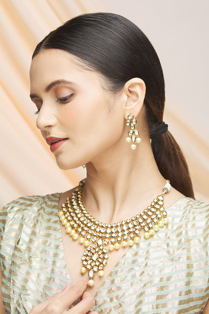 Polki Kundan Choker Set 