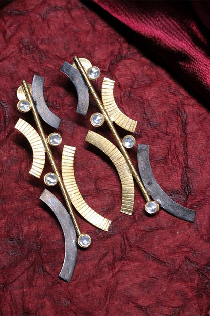 Linear Shaped Earrings 