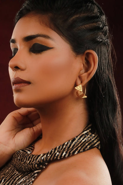 Circular Shaped Earrings 