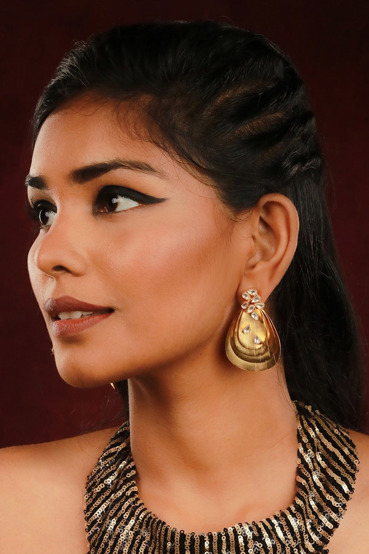 Pearl Shaped Earrings 