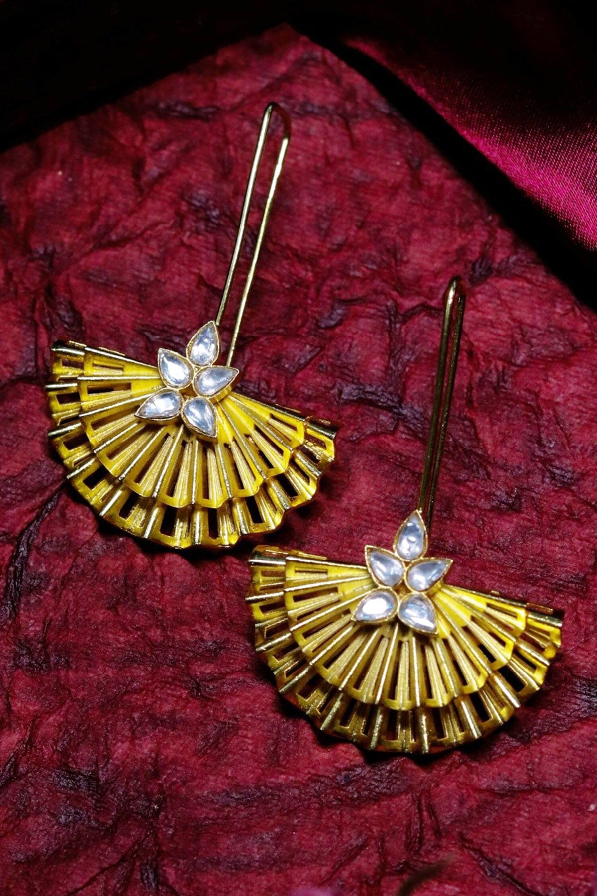 Pearl Embellished Earrings 