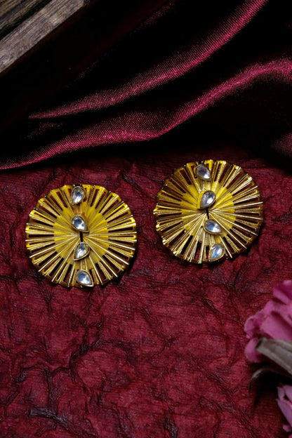 Wave Embellished Earrings 
