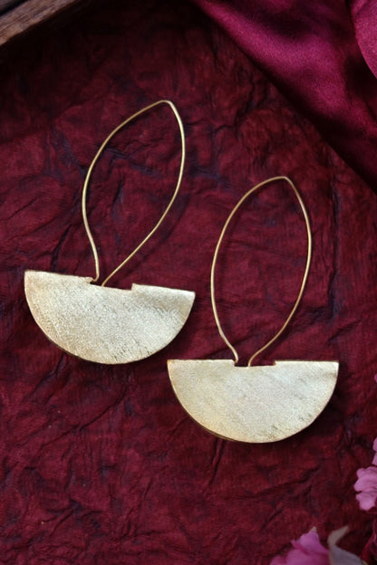 Taco Shaped Dangler Earrings 