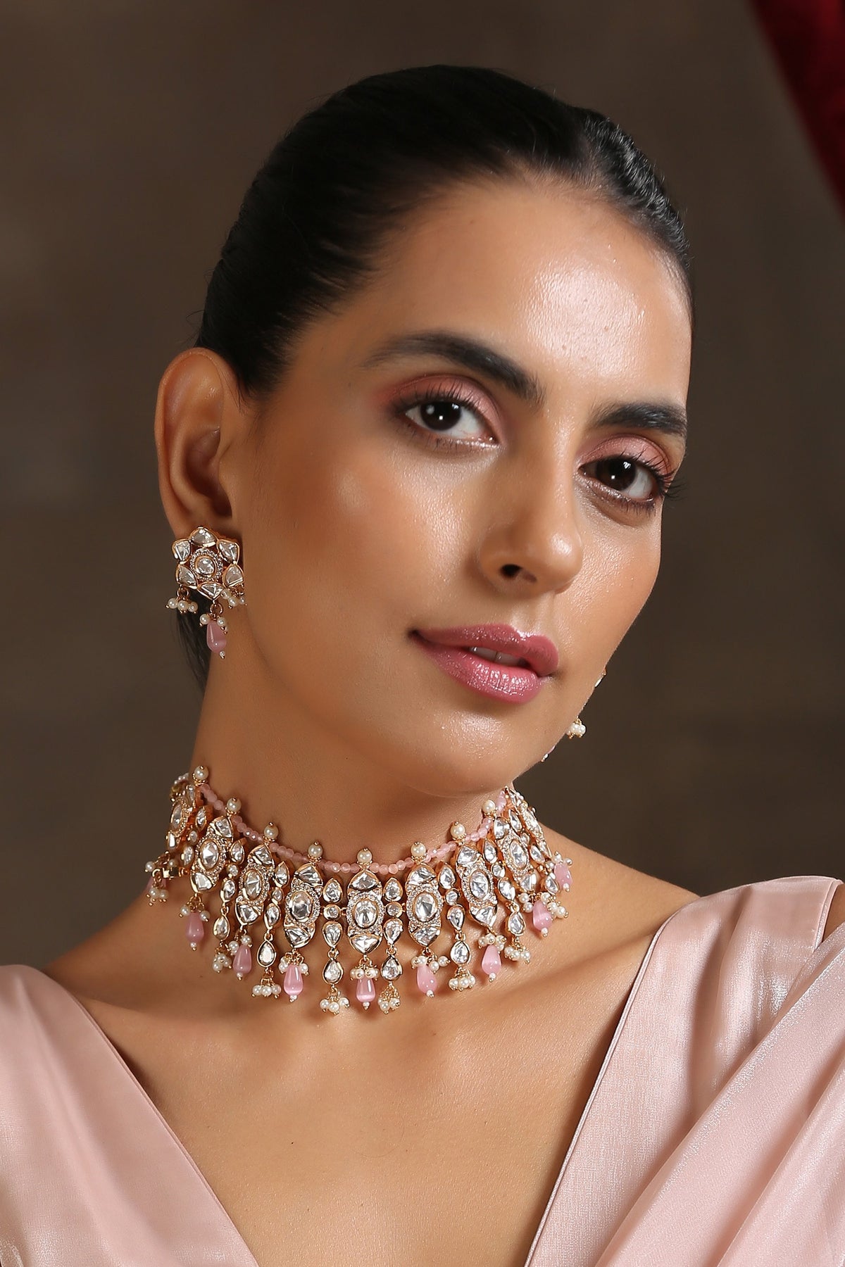 Kundan Studded Choker Set 