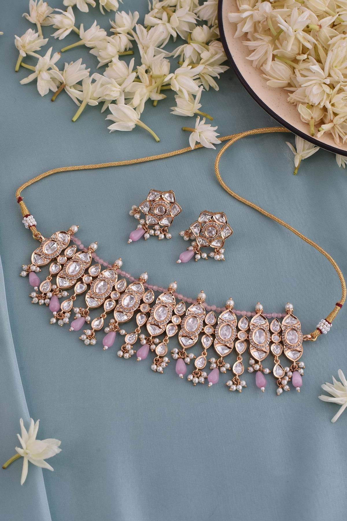 Kundan Studded Choker Set 