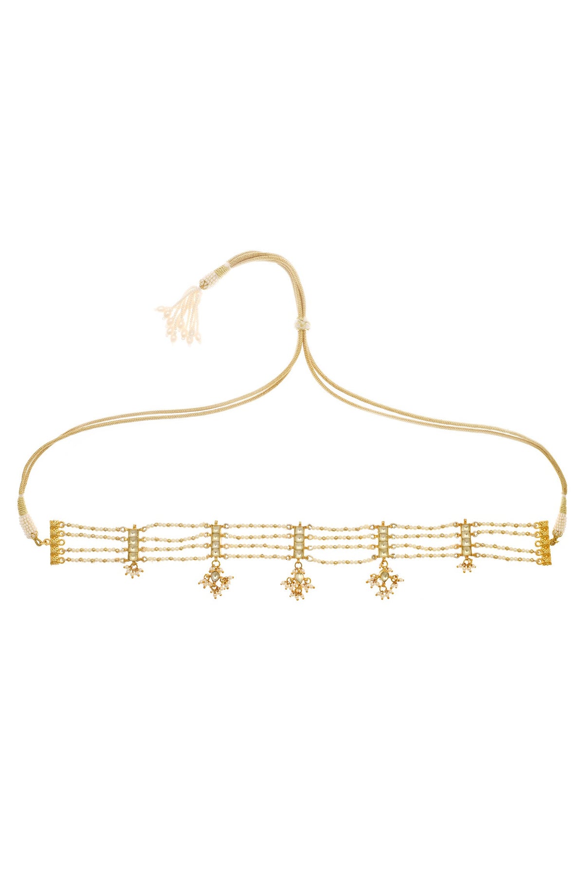 Kundan Embellished Layered Choker 