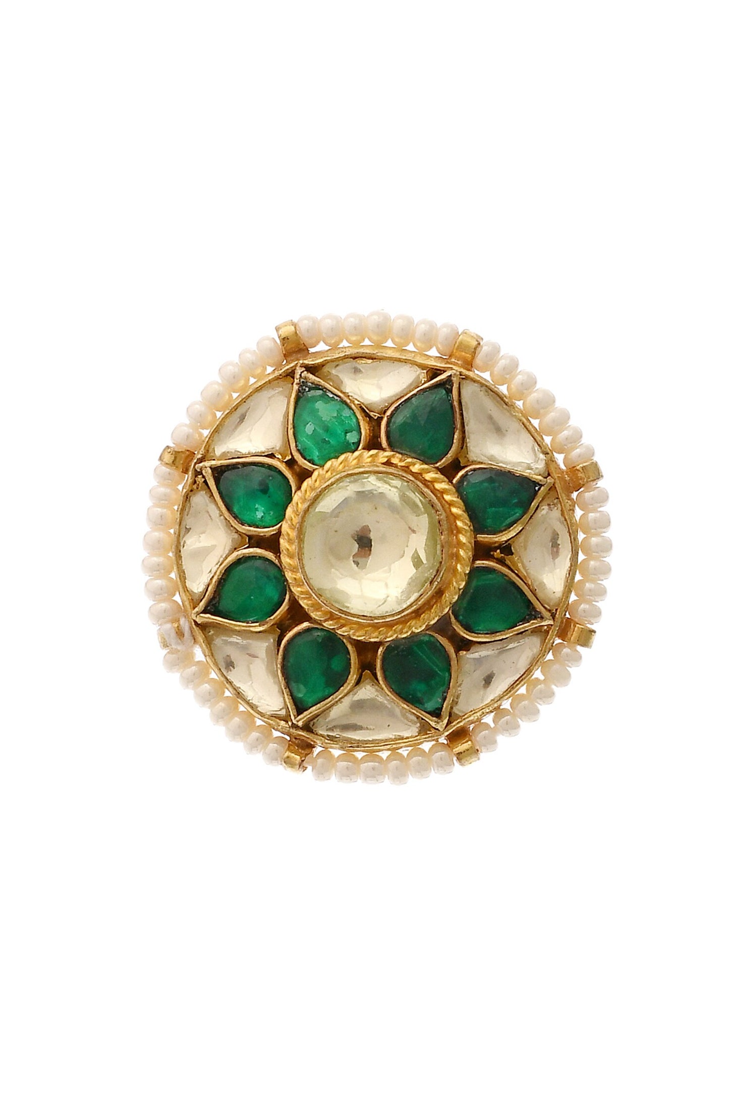 Kundan Embellished Ring 
