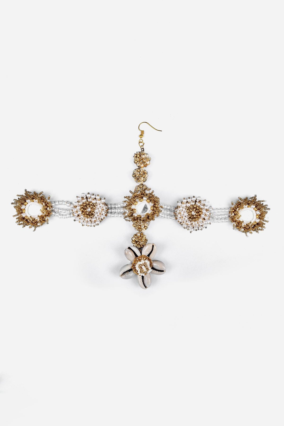 Floral Drop Mathapatti 