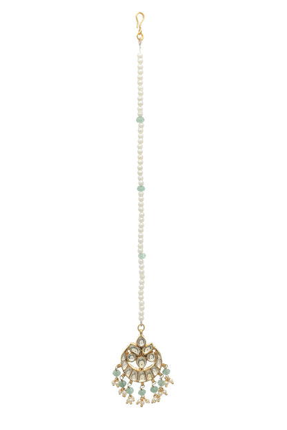 Bead Drop Maangtikka 